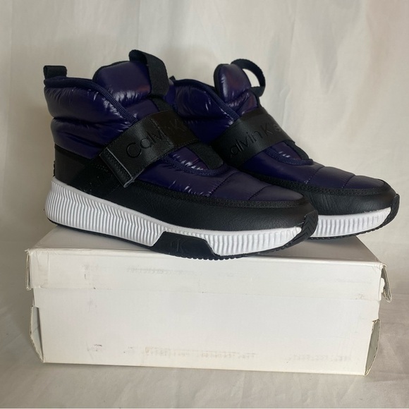 Calvin Klein Shoes - Calvin Klein Dark Blue 400 Mabon Shoe Size 10 M New